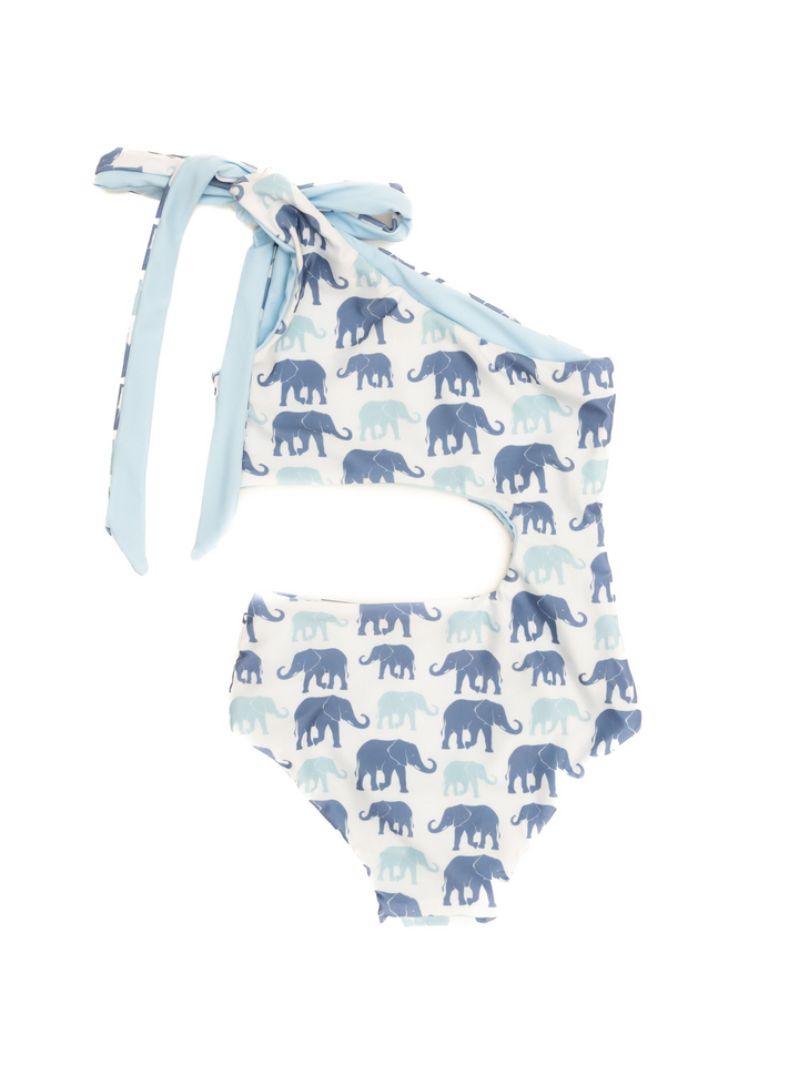 – girl's swimsuit, alternate view