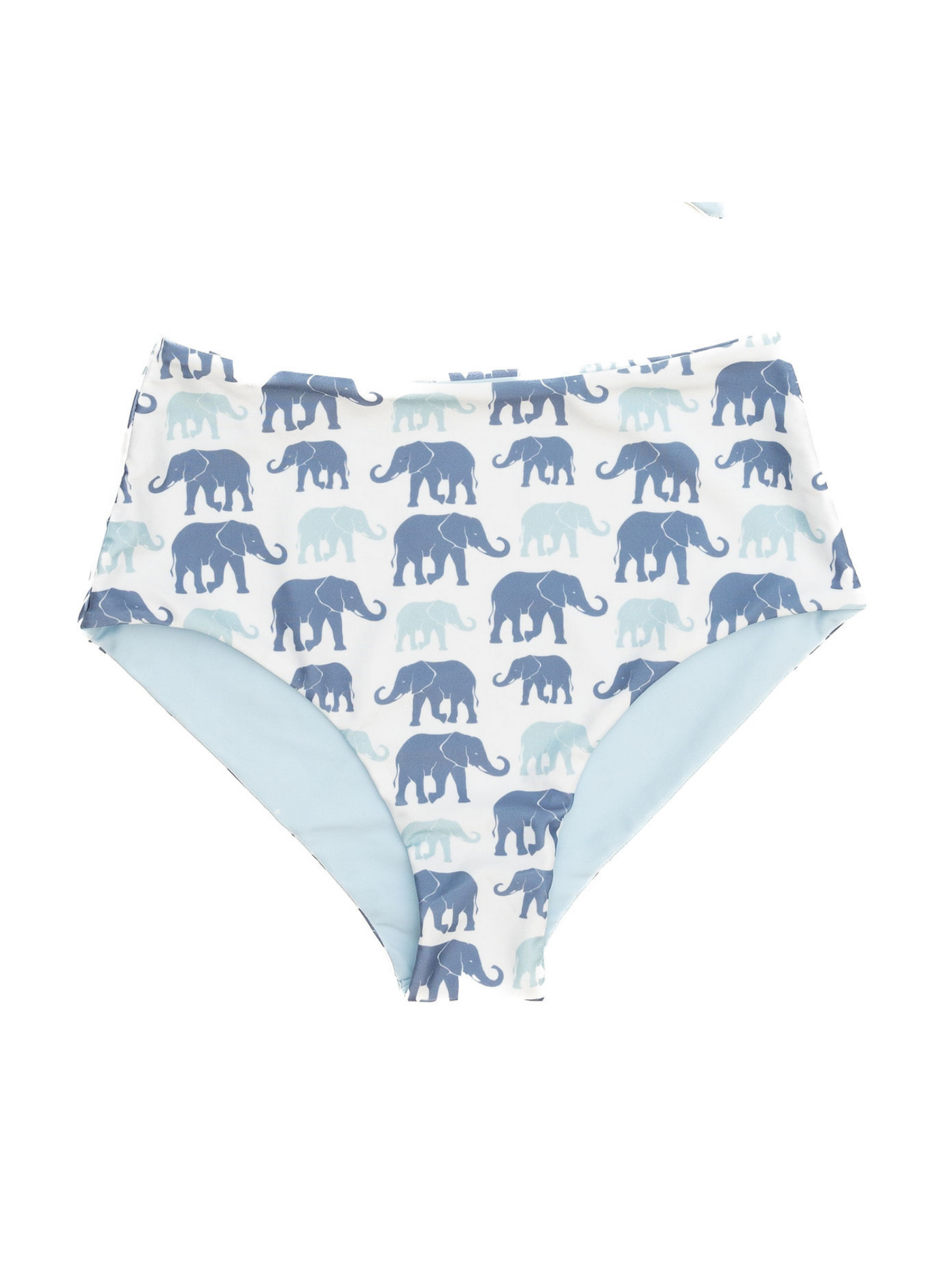 Women's Elephants on Parade High Rise Bikini Bottom