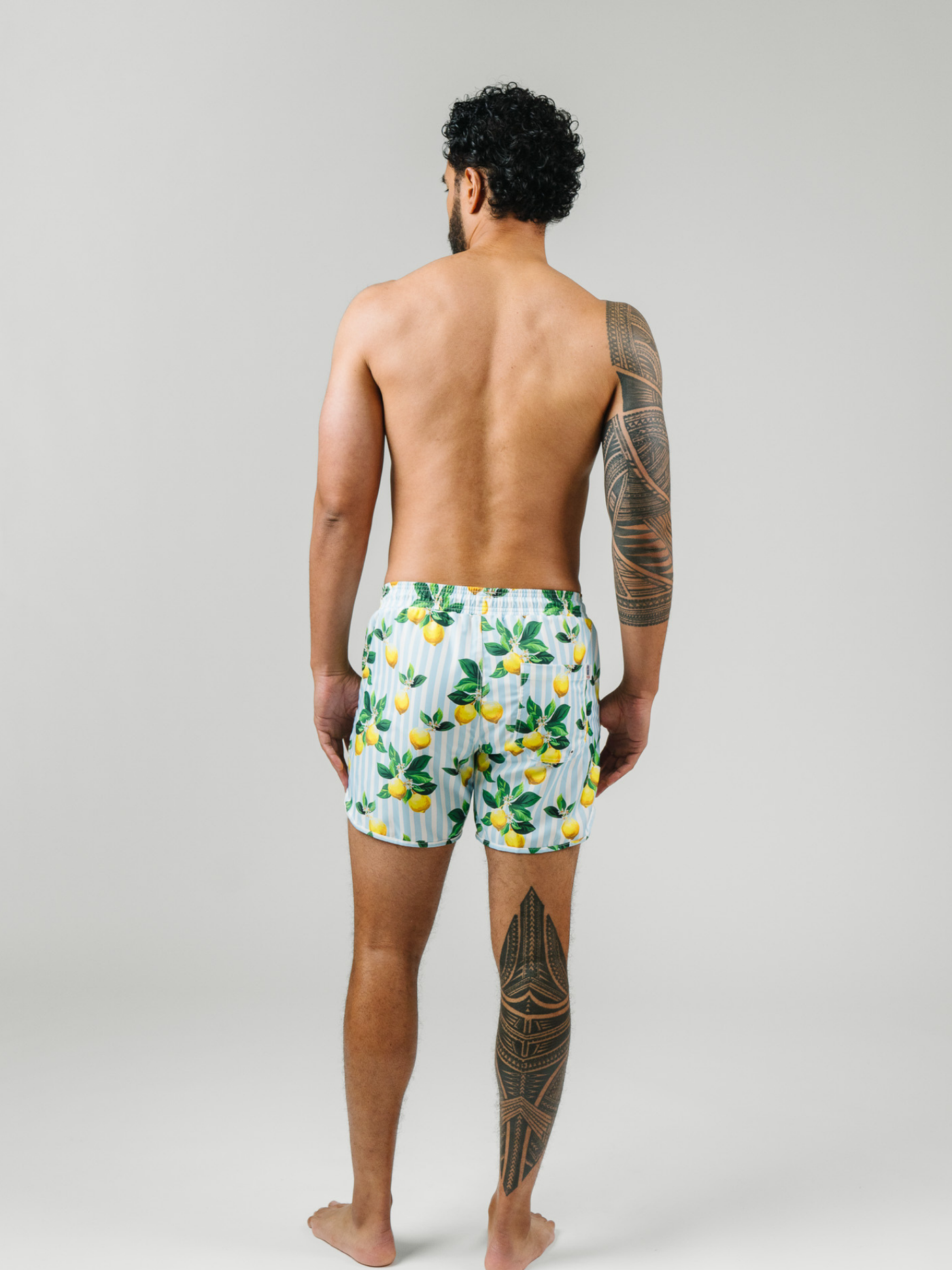 Navalora Men's Amalfi Coast Lemon Swim Shorts